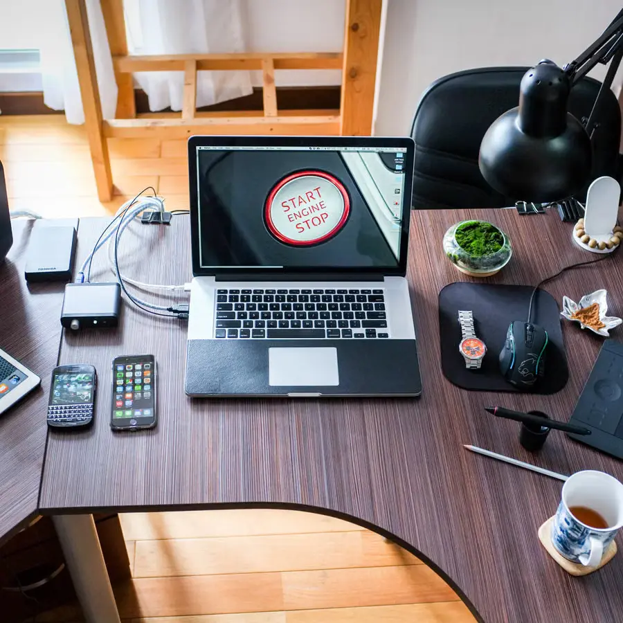 Desk setup